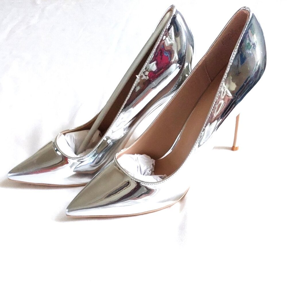High Heels Pumps for Women Closed Toe, Sexy Pointy Stiletto Heels 4 inches